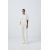 Zara Футболка с короткими рукавами из интерлока , Цвет: Белый, Размер: S, изображение 4