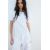 Zara Футболка из хлопкового трикотажа, Цвет: Белый, Размер: S, изображение 2