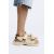 Zara Технические плотные сандалии с контрастной подошвой , Цвет: Бежевый, Размер: 39, изображение 2