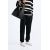 Zara Текстурированные удобные брюки , Цвет: Черный, Размер: S, изображение 2
