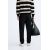 Zara Текстурированные удобные брюки , Цвет: Черный, Размер: S, изображение 3