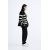 Zara Текстурированные удобные брюки , Цвет: Черный, Размер: S, изображение 4