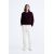 Zara Текстурированные комфортабельные брюки , Цвет: Белый, Размер: S