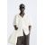 Zara Рубашка с текстурным крючком , Цвет: Бежевый, Размер: M (US M), изображение 2