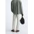 Zara Брюки с высокой талией и манжетами textured jogger , Цвет: Синий, Размер: L, изображение 3