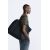 Zara Сумка-тоут из холста , Цвет: Синий, Размер: Только один размер, изображение 2