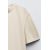 Zara Футболка из хлопковой пряжи с финишной обработкой ферментами, Цвет: Бежевый, Размер: M, изображение 7
