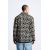 Zara Кардиган-рубашка с воротником и свободным кроем, изготовленный из открытой текстурированной ткани, Цвет: multicolor, Размер: S-M (US S-M), изображение 4
