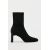 Zara Тканевые ботильоны на высоком каблуке , Цвет: Черный, Размер: 35, изображение 3