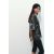 Zara Футболка с эффектом выцветания и надписью , Цвет: Черный, Размер: L, изображение 4
