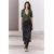 Zara Футболка с v-образным вырезом из текстиля 100% вискоза, Цвет: Зеленый, Размер: S