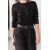 Zara Верхняя одежда с разделителем interlock clean top , Цвет: Черный, Размер: XL, изображение 2