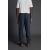 Zara Брюки jogger waist cotton trousers , Цвет: Синий, Размер: XL, изображение 3