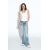 Zara Топ из полиамида с широкими бретелями , Цвет: Бежевый, Размер: S