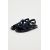 Zara   сатиновые босоножки кэж , Цвет: Синий, Размер: 35, изображение 2