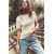 Zara Футболка с мягкими стразами , Цвет: Белый, Размер: S, изображение 2