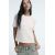 Zara Мягкая футболка с бисером , Цвет: Бежевый, Размер: S, изображение 4