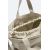 Zara Сумка для покупок из тканого холста, Цвет: Бежевый, Размер: Только один размер, изображение 8