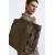 Zara Женская корзинка из ткани с плетением , Цвет: Зеленый, Размер: Только один размер, изображение 3