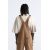 Zara Джинсы-комбинезоны плотника с карманами , Цвет: Коричневый, Размер: S-M (US S-M), изображение 3