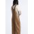 Zara Джинсы-комбинезоны плотника с карманами , Цвет: Коричневый, Размер: S-M (US S-M), изображение 6