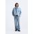 Zara Облегающая джинсовая куртка с запахом , Цвет: Синий, Размер: S (US S)