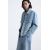 Zara Облегающая джинсовая куртка с запахом , Цвет: Синий, Размер: S (US S), изображение 5