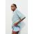 Zara Футболка с эффектом выцветания, Цвет: Синий, Размер: S, изображение 4