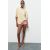 Zara Футболка с эффектом выцветания, Цвет: Жёлтый, Размер: S