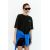 Zara Футболка с эффектом выцветания и надписью , Цвет: Серый, Размер: S, изображение 5