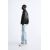 Zara Куртка из искусственной кожи с утепленной подкладкой, Цвет: Черный, Размер: S (US S), изображение 4
