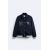Zara Куртка из искусственной замши с нашивками , Цвет: Синий, Размер: S (US S), изображение 8