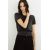 Zara Футболка с круглым вырезом и короткими рукавами, Цвет: Серый, Размер: XS, изображение 5