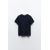 Zara Футболка с круглым вырезом и короткими рукавами сохраняет свой фасон, Цвет: Синий, Размер: L, изображение 7