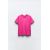 Zara Футболка с круглым вырезом и короткими рукавами, Цвет: Розовый, Размер: XS, изображение 5