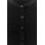 Zara Футболка с вырезом "henley" и отделкой из ткани, Цвет: Черный, Размер: S, изображение 3