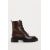 Zara Кожаные ботинки на шнуровке , Цвет: Коричневый, Размер: 37, изображение 4