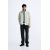 Zara Куртка с эффектом кожи , Цвет: Белый, Размер: M (US M)