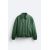 Zara Куртка с эффектом кожи с наполнителем , Цвет: Зеленый, Размер: S (US S), изображение 7