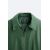 Zara Куртка с эффектом кожи с наполнителем , Цвет: Зеленый, Размер: S (US S), изображение 9