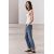 Zara Футболка из смесового материала лиоцелла , Цвет: Белый, Размер: S, изображение 2