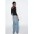 Zara Футболка из полиамида с круглым вырезом , Цвет: Черный, Размер: S, изображение 5