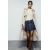 Zara футболка с круглым вырезом и короткими рукавами, Цвет: Бежевый, Размер: S, изображение 6