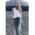 Zara Топ из хлопка с тонкими бретелями , Цвет: Белый, Размер: S, изображение 2