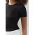 Zara Футболка из хлопка supima® , Цвет: Черный, Размер: M, изображение 4
