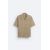 Zara Текстурированная вязаная рубашка , Цвет: Бежевый, Размер: M (US M), изображение 7