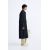 Zara Пальто-тренч с текстурой твила , Цвет: Синий, Размер: S (US S), изображение 3