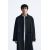 Zara Пальто-тренч с текстурой твила , Цвет: Синий, Размер: S (US S), изображение 5