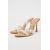 Zara Сохрани  виниловые сандали с жемчужными каблуками , Цвет: Бежевый, Размер: 35, изображение 4