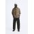 Zara Джинсы карго acid wash , Цвет: Коричневый, Размер: EU 42 (US 32)